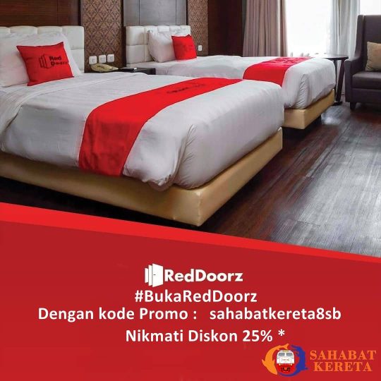Promo Hotel RedDoorz 25%