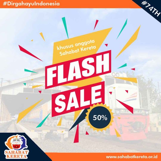 [PROMO HUT RI 74] Voucher Tiket KA Logawa