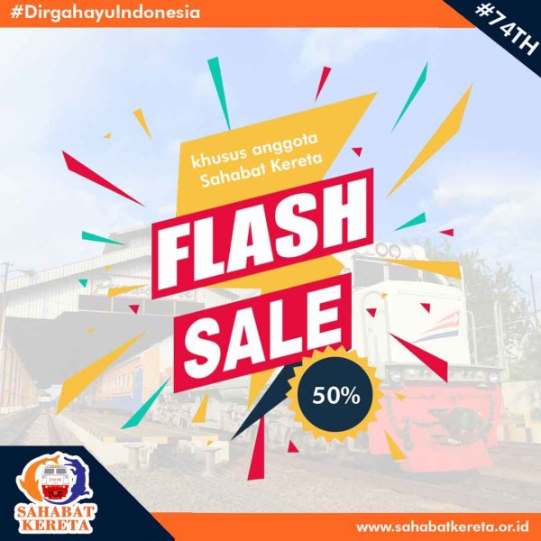 [PROMO HUT RI 74] Voucher Tiket KA Logawa