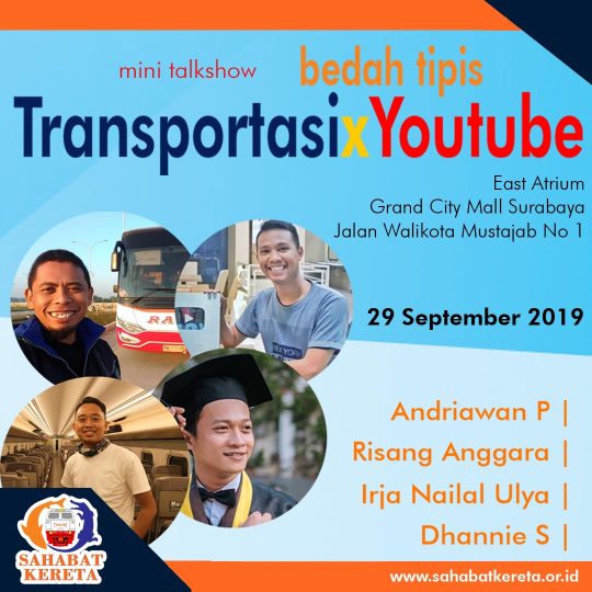 [PRE-SALE] Mini Talk Show "Bedah Tipis Transportasi x Youtube" 2019