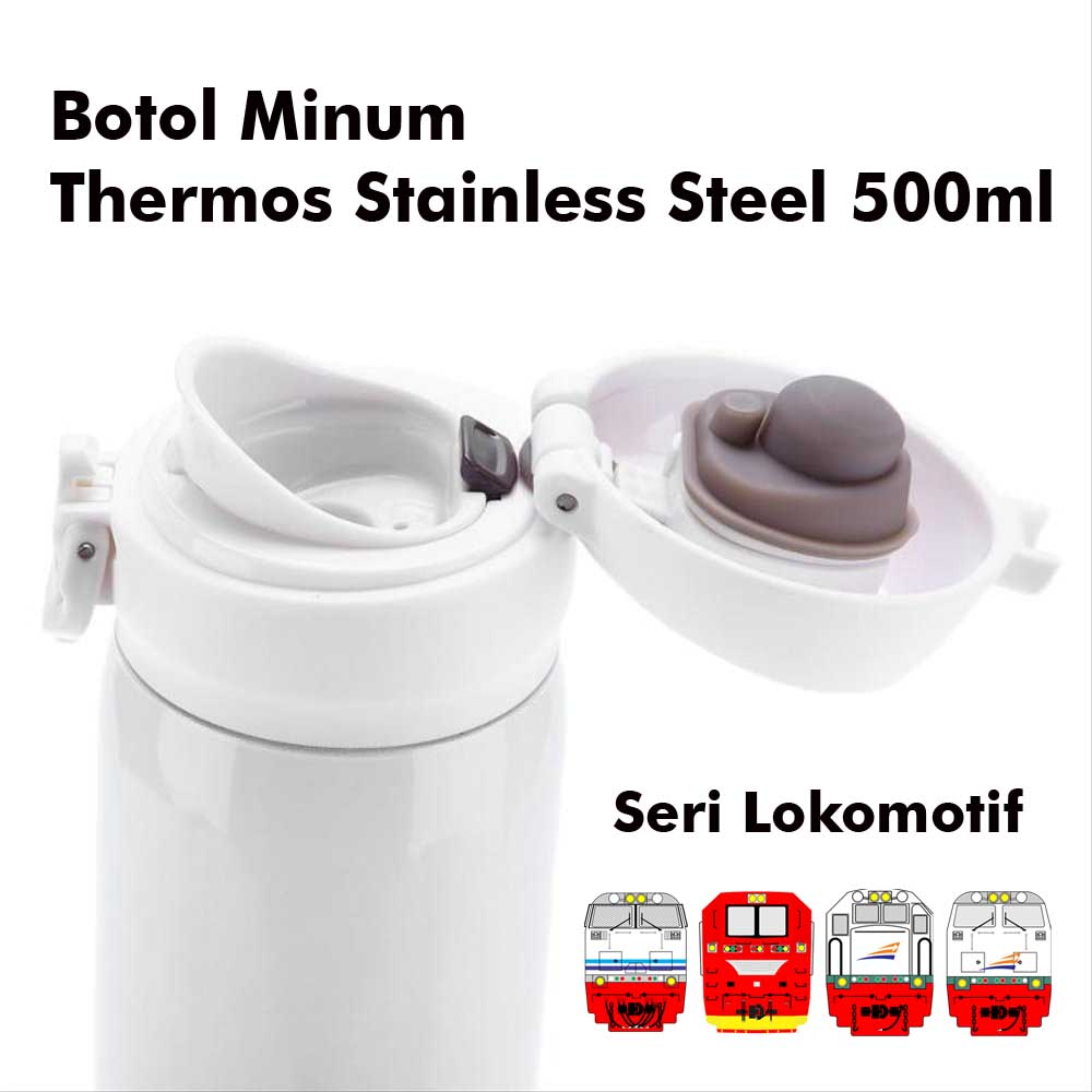 [PRE-ORDER] Termos Tumbler Seri Lokomotif - LIMITED - Gambar 1