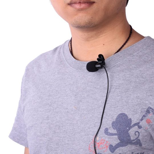 3.5mm Microphone Clip SR-503 - Black - Gambar 2