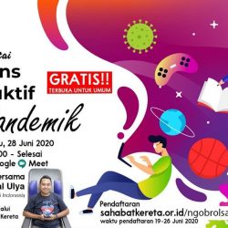 Webinar Railfans Produktif di Tengah Pandemi Bersama Youtuber Irja Nailal Ulya