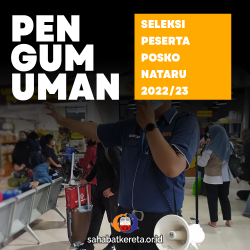Pengumuman Seleksi Peserta Posko Nataru 2022/23